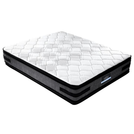 Bedding Luna Euro Top Cool Gel Pocket Spring Mattress 36cm Thick - King