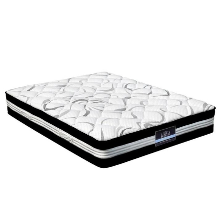 Bedding Mykonos Euro Top Pocket Spring Mattress 30cm Thick - Queen