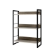 Bookshelf Display Shelves Metal Bookcase Wooden Book Shelf Wall Storage