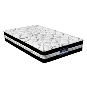 Bedding Mykonos Euro Top Pocket Spring Mattress 30cm Thick - Single
