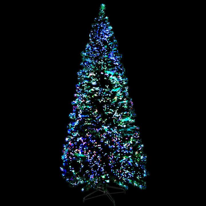 Christmas Tree 1.8M 6FT LED Xmas Fibre Optic Multi Warm White
