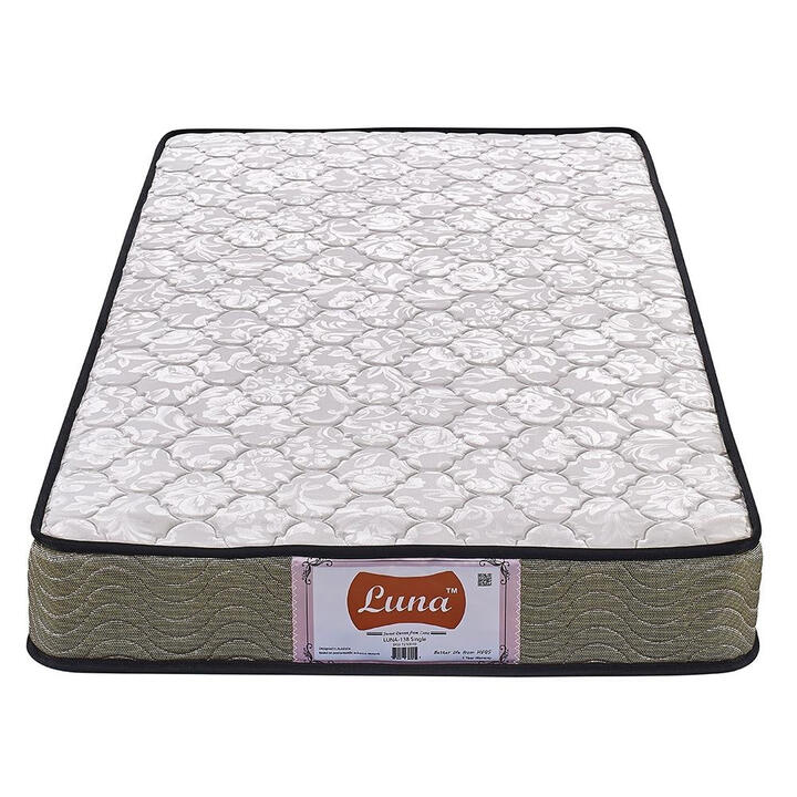 Design Square Bonnell Spring Mattress Premium Knitted High Density - Single