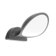 Bonnie Modern Wall Light Surface Mounted 10W Semicircle Dark Grey