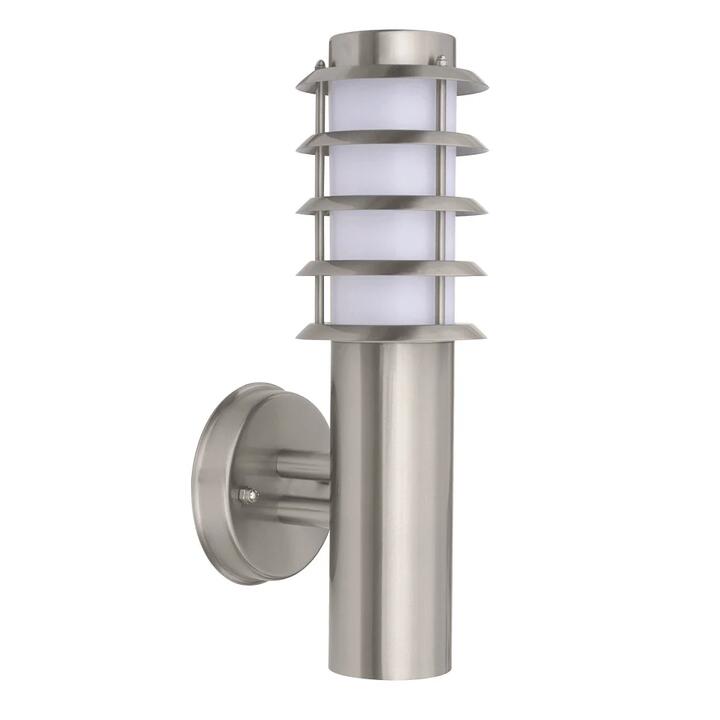 BORDA Wall Light ES (Max 18W) Louvered Surface Mounted Stainless Steel 304 IP44