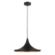 CAVIAR Pendant Lamp Light Interior ES Black Mexican Hat OD350mm