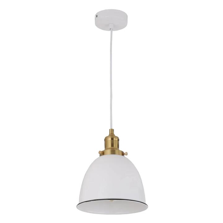 CEREMA Pendant Lamp Light Interior ES 40W White Ellipse OD205mm x L235mm