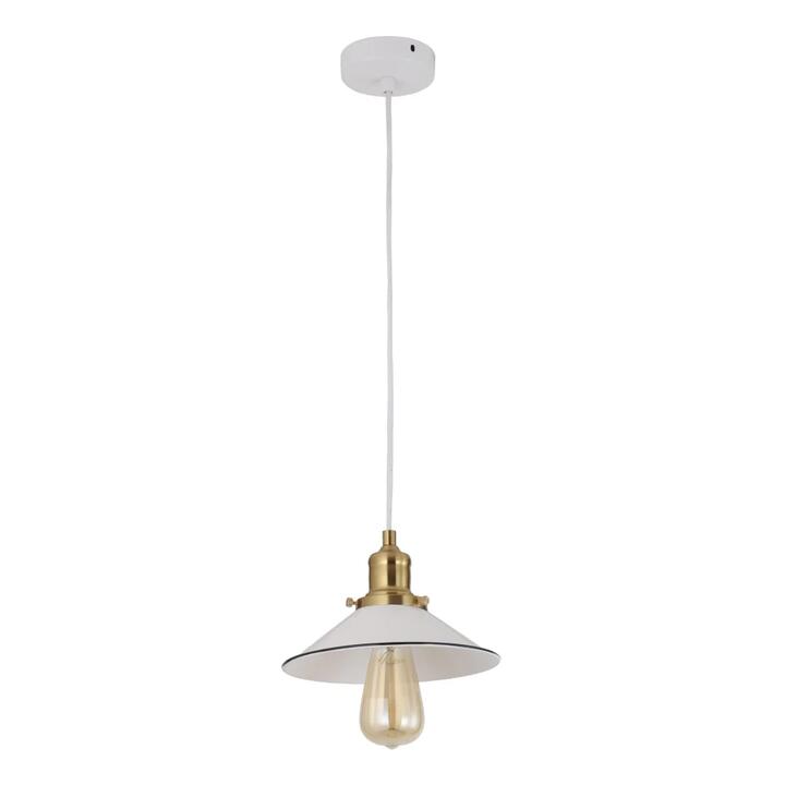 CEREMA Pendant Lamp Light Interior ES 40W White Small Coolie OD220mm x L140mm