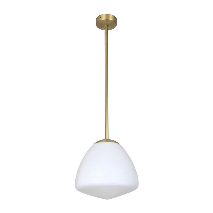 CIOTOLA Pendant Lamp Light Interior ES Antique Brass / Frosted Tipped Dome Glass OD220mm