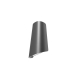 Blade Modern Wall Light Surface Mounted Up/Down IP65 Cone Dark Grey