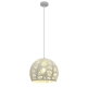 BOTANICA Pendant Lamp Light Interior ES White Embossed Dome OD300mm with White