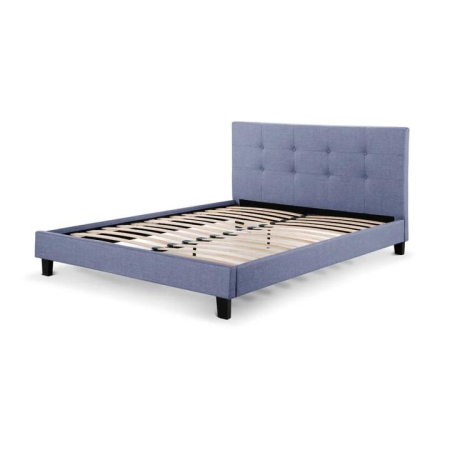 Bed Frame - Positano Collection - Pewter Grey