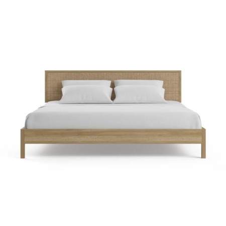 Caledonia Rattan Bed Frame Natural King - King