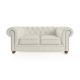 Camden Chesterfield 2 Seater Sofa Classic Cream - Classic Cream