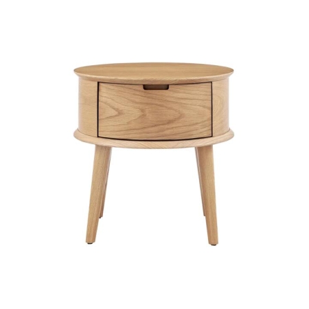 Bentley Nightstand Bedside Table Oak - Oak