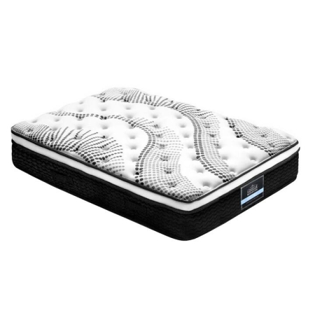 Bedding Como Euro Top Pocket Spring Mattress 32cm Thick - King Single