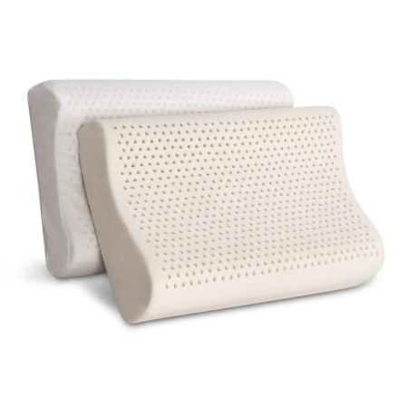 Bedding Set of 2 Natural Latex Pillow