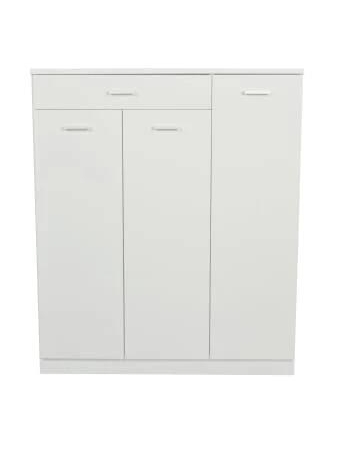 Adrian Shoe Storage Cabinet - High Gloss White