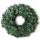 60cm Christmas Wreath - Green