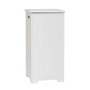 Arven Bathroom Laundry Baskets Hamper Storage Cabinet - White