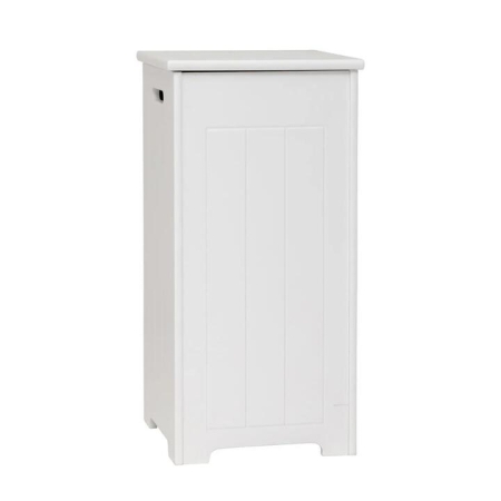 Arven Bathroom Laundry Baskets Hamper Storage Cabinet - White