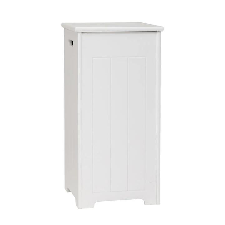 Arven Bathroom Laundry Baskets Hamper Storage Cabinet - White