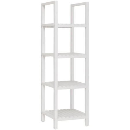 Arven 4-Tier Bathroom Multipurpose Display Storage Shelf - White