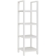 Arven 4-Tier Bathroom Multipurpose Display Storage Shelf - White