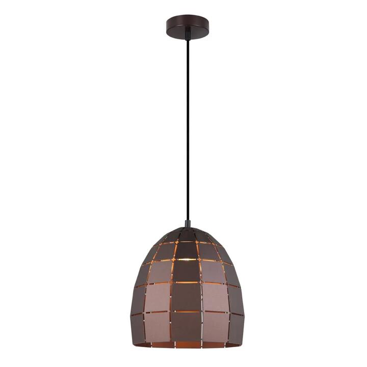 Amy Modern Pendant Lamp Light ES Coffee Tiled Ellipse