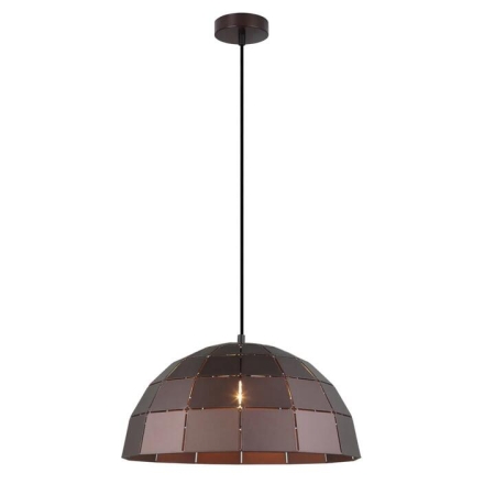 Amy Modern Pendant Lamp Light ES Coffee Tiled DOME