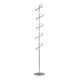 Angelina Modern Curved Spiral LED Floor Reading Lamp Light - Chrome