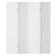 Artiss 4 Panel Room Divider Screen 164x170cm Pegboard White