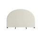 Arch Bed Head Classic Cream - King