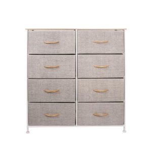 8 Drawer Storage Chest Beige - Beige