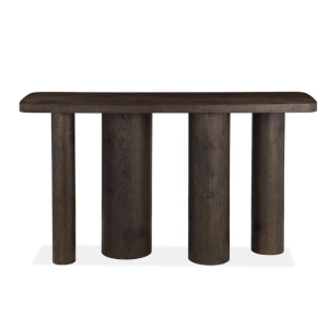 Raimon Furniture Angelo Wooden Dark Oak Veneer Hallway Console Hall Table Coffee