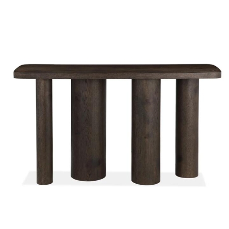 Raimon Furniture Angelo Wooden Dark Oak Veneer Hallway Console Hall Table Coffee