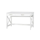 Maestro Furniture Bacay Wooden Home Office Computer Working Desk 120cm Distressed White