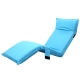 Adjustable Beach Sun Pool Lounger - Blue