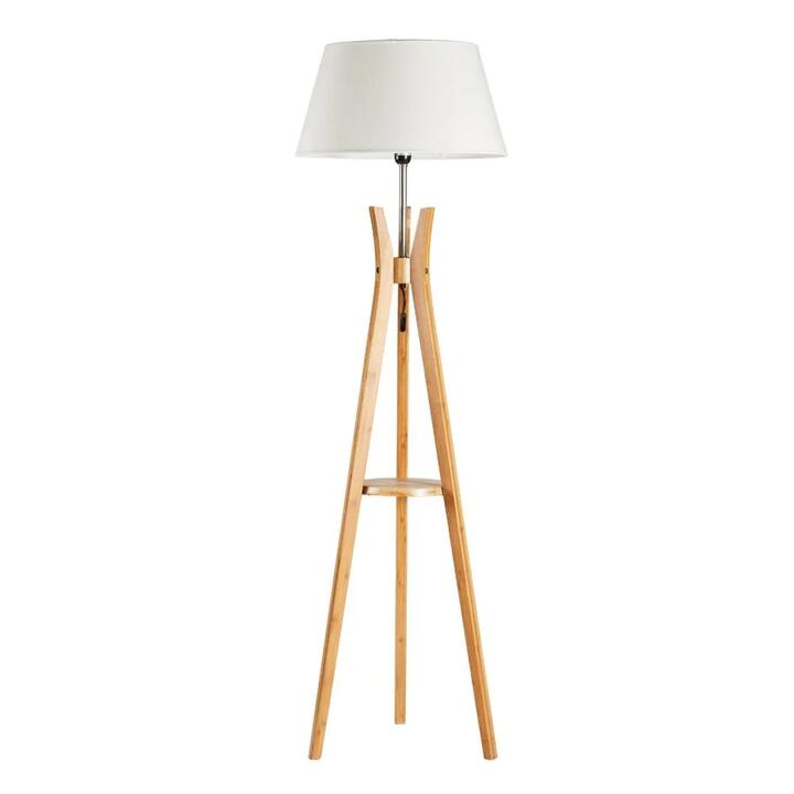 New Oriental Arrowhead Classic Tripod Floor Lamp - Natural
