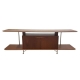 6IXTY2 Scandinavian TV Stand Cabinet Entertainment Unit 160cm - Walnut