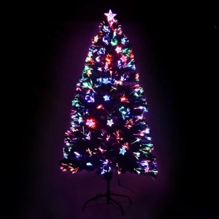 1.2M 4FT LED Christmas Tree Xmas Optic Fiber Multi Colour Lights