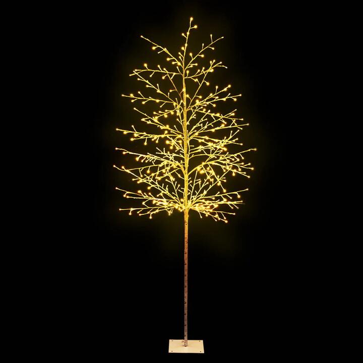 2.1M LED Christmas Branch Tree 480 LED Xmas Warm White Optic Fiber