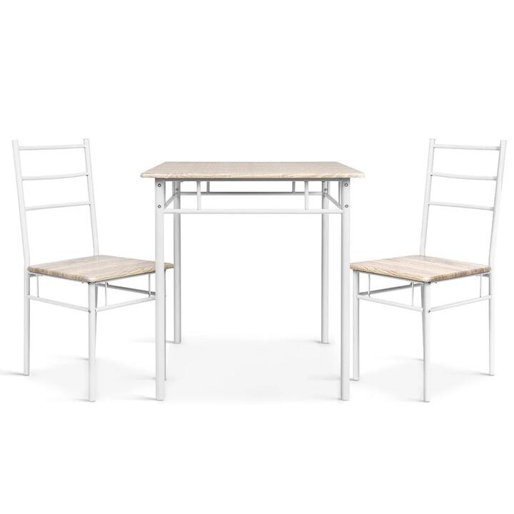 3 Piece Dining Set - Natural