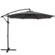 3M Outdoor Furniture Garden Umbrella Charcoal