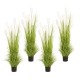 4X 120cm Green Artificial Indoor Potted Reed Grass Tree Fake Plant Simulation Decorative