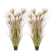2X 150cm Purple Artificial Indoor Potted Papyrus Plant Tree Fake Simulation Decorative