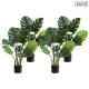 4X 80cm Artificial Indoor Potted Turtle Back Fake Decoration Tree Flower Pot Plant