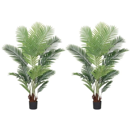 2X 165cm Artificial Swallowtail Sunflower Fake Decoration Tree Flower Pot Plant