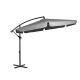 3M Patio Outdoor Umbrella Cantilever Grey
