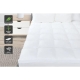 1000GSM Bamboo Fibre Pillowtop Mattress Topper - Double - Double
