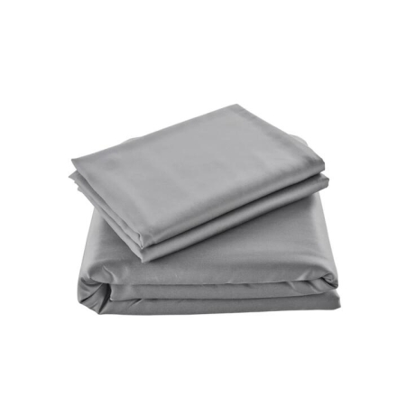 100% Natural Bamboo Quilt Cover Set - Silver